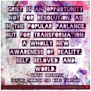 Grief Coaching is for . . .